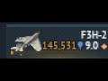 WarThunder Grind for the F3H-2 with the F-100D USA, Air Rb