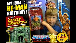 1984 The Greatest He-Man Birthday Ever! Castle Grayskull, Point Dread & More MOTU