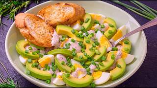 I Could Eat This Avocado and Egg Salad Every Day | High Protein, Low Carb. screenshot 5