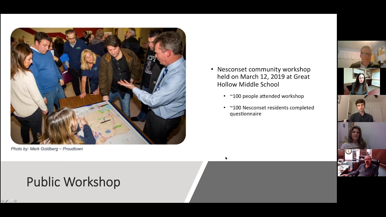 Nesconset Public Input Presentation - Draft Master Plan - YouTube