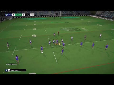 NCL I Warriors v Raiders I Round 1 I RUGBY LEAGUE 26 I