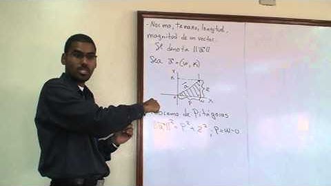 2- Norma, tamaño, longitud y magnitud de un vector (1/2)
