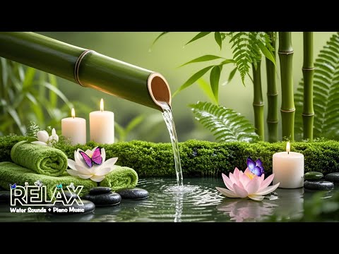 Healing Music for Anxiety Disorders 🌿 Meditation Music Relax Mind Body, Bamboo, Nature Sounds
