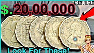 7 ULTRA UK Three Pence RARE Three  Pence Coins Worth a Lot of money!Coins worth MONEY!
