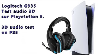 Logitech G935 sur PS5 - Test audio et 