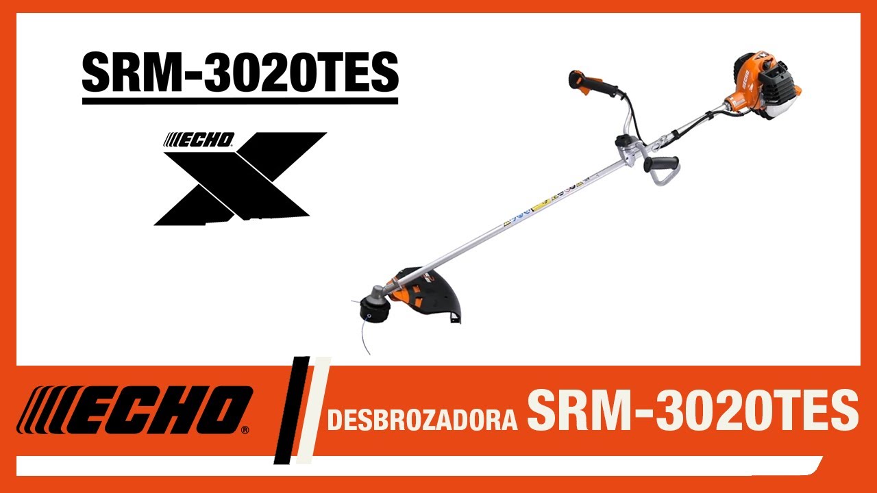 Desbrozadora High Torque ECHO SRM 3020 TES - YouTube