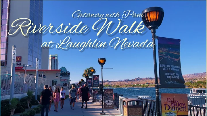 [4K] Riverside Walk at Laughlin/Laughli...  Nevada...