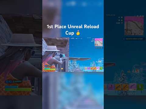 I Won The UNREAL Reload Cup 🥇 #fortnite #win #gaming #competitive #reload #unreal #ranked