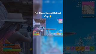 I Won The UNREAL Reload Cup 🥇 #fortnite #win #gaming #competitive #reload #unreal #ranked