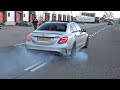 Sportcars Leaving Car Meet! C63S AMG, 750HP E63 AMG, F8 Tributo, RS6 C8 Akrapovic, M3 F80 Fi Exhaust