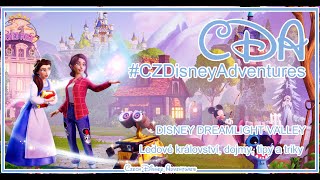 Disney Dreamlight Valley CZ - Ledové království, dojmy, tipy a triky - LIVE GAMEPLAY 28.09.2022
