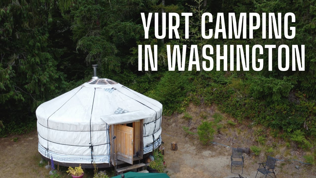 Yurt Camping Authentic Mongolian Yurt Tiny Home at Curt's Groovy Yurt