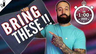 3 ITEMS YOU MUST BRING for a TATTOO APPOINTMENT