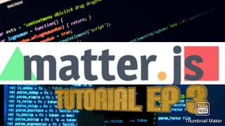 Celebrity Matter.js / tutorial / ep# 3. Ep # 2 continuation Profile