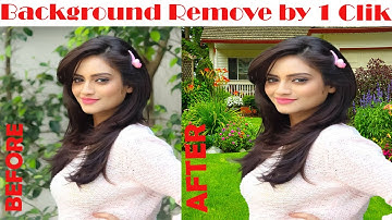 How to remove Background any photo