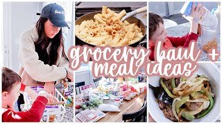 GROCERY HAUL | FRIDGE & PANTRY ORGANIZATION | MEAL IDEAS & RECIPES