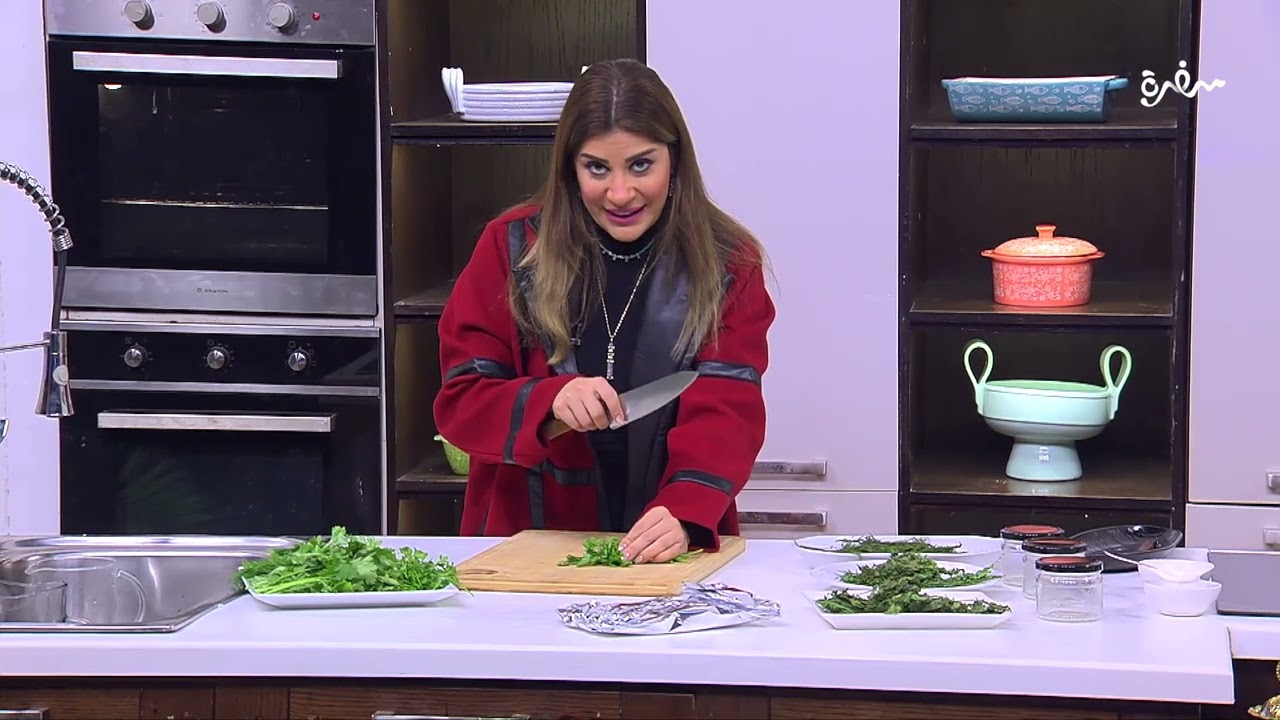 تخزين الشبت و البقدونس و الكزبرة | أميرة شنب