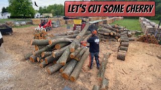 CHERRY FIREWOOD LOGS - #140