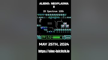 ALIENS: Neoplasma II | ZX Spectrum 128k #shorts