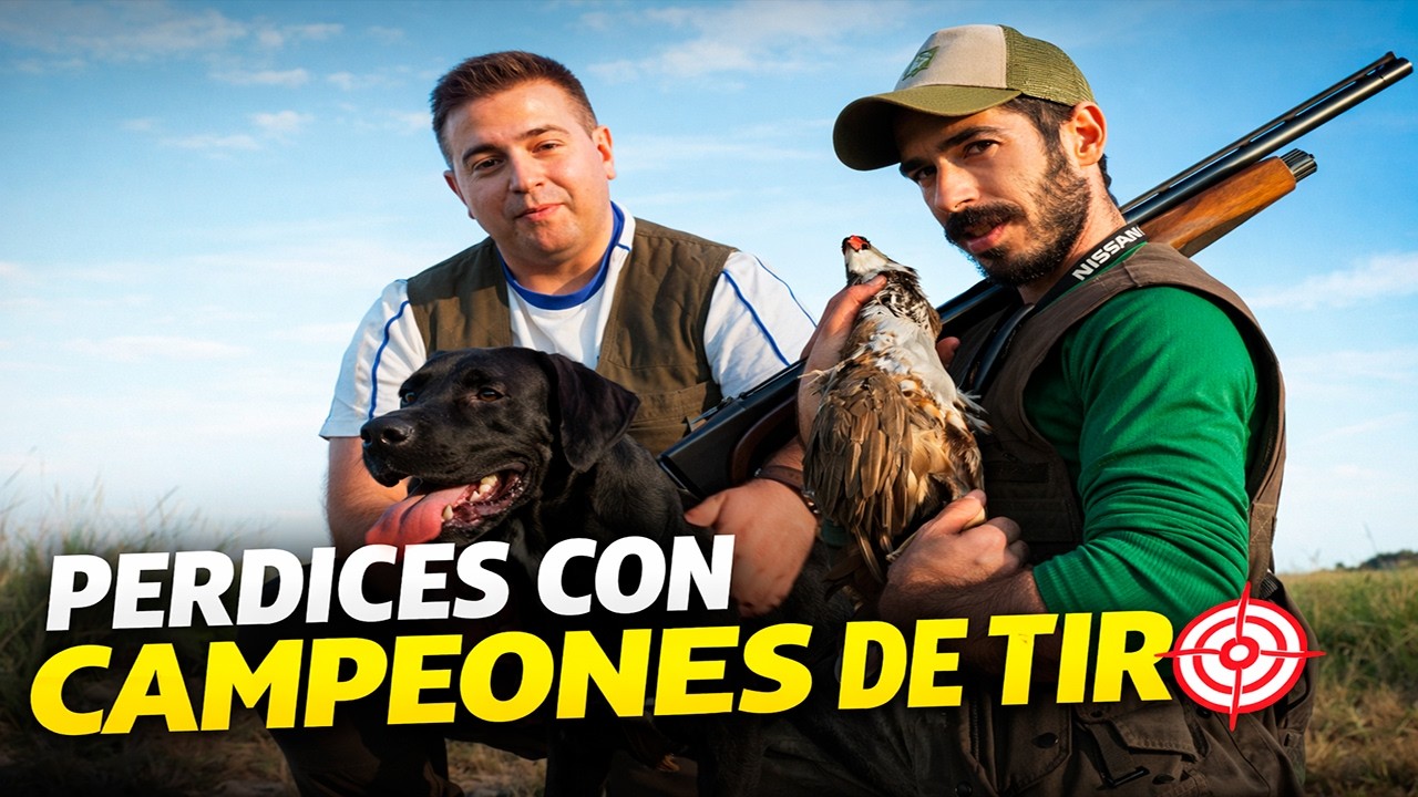 Perdices entre campeones de tiro