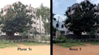 Nexus 5 vs iPhone 5s-Video & Photo Comparison