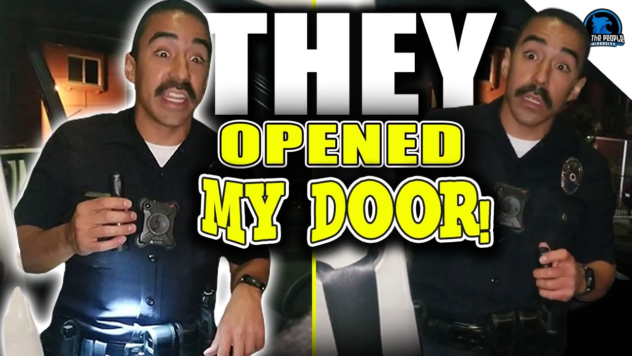 Cops Opened My Door Without A Warrant | Lawsuit - YouTube