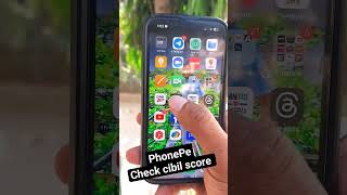 PhonePe Check Credit card 2024 How to Check Cibil Score on PhonePe shorts viral trending