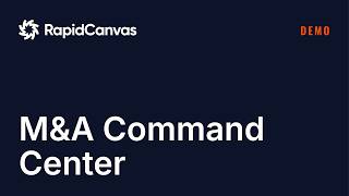 Demo: M&A Command Center