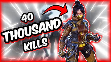 I hit 40 THOUSAND kills on WRAITH! (Apex Legends Ps4)