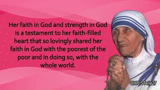 Days 4-6 Novena to St. Teresa of Calcutta