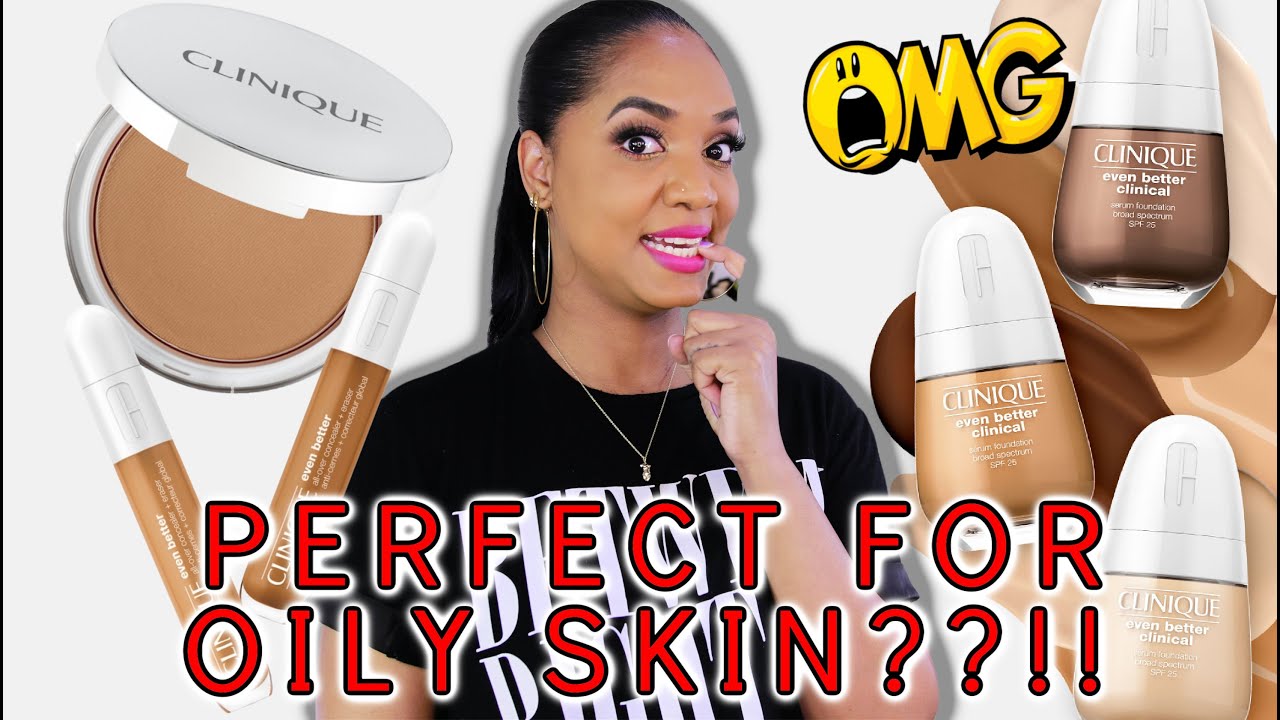 NEW* Clinique Even Better Clinical™ Serum Foundation...EXCUSE ME?! PERFECT FOR SKIN?! - YouTube