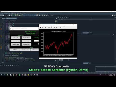 Scion's Stocks Screener (Python Demo)