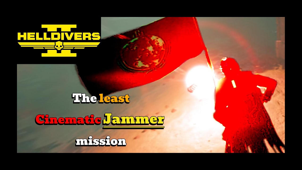 Helldiver clutched jammer mission alone with no STIM