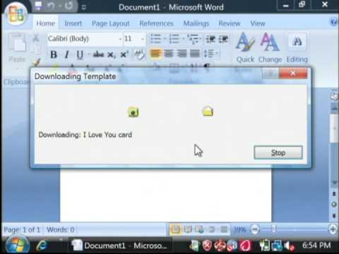 General Computer Tips : How to Create a Tent-Fold Greeting Card in a Word-Processing Program