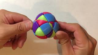 "Mini Nucleus" Custom 3D-Printed Twisty Puzzle