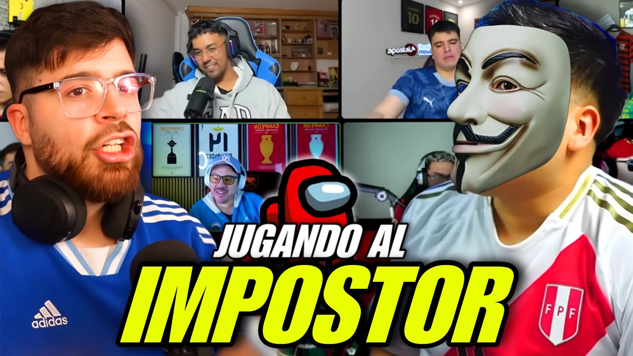 IMPOSTOR FUTBOLERO #2 🔥 FANODRIC JUEGA AL IMPOSTOR CON LA COBRA, MIKE Y LOS MOSQUETERMOS 💥