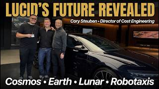 Lucid's Future Revealed: Cosmos, Earth, Lunar & Robotaxis