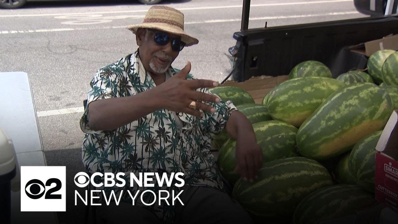 Meet the man who's been selling watermelon on a Brooklyn street corner for decades