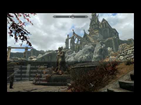 Как убрать квадраты Skyrim Special Edition