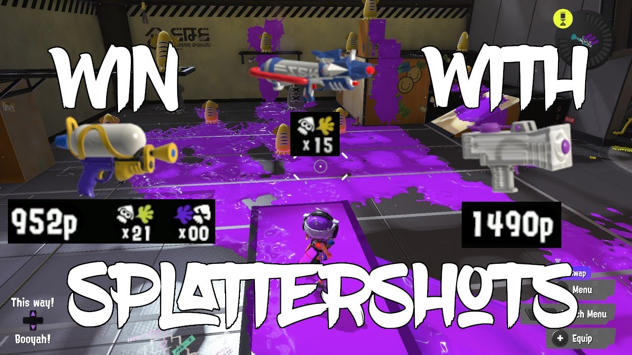Win with the Splattershots - Splatoon 3 guide - YouTube