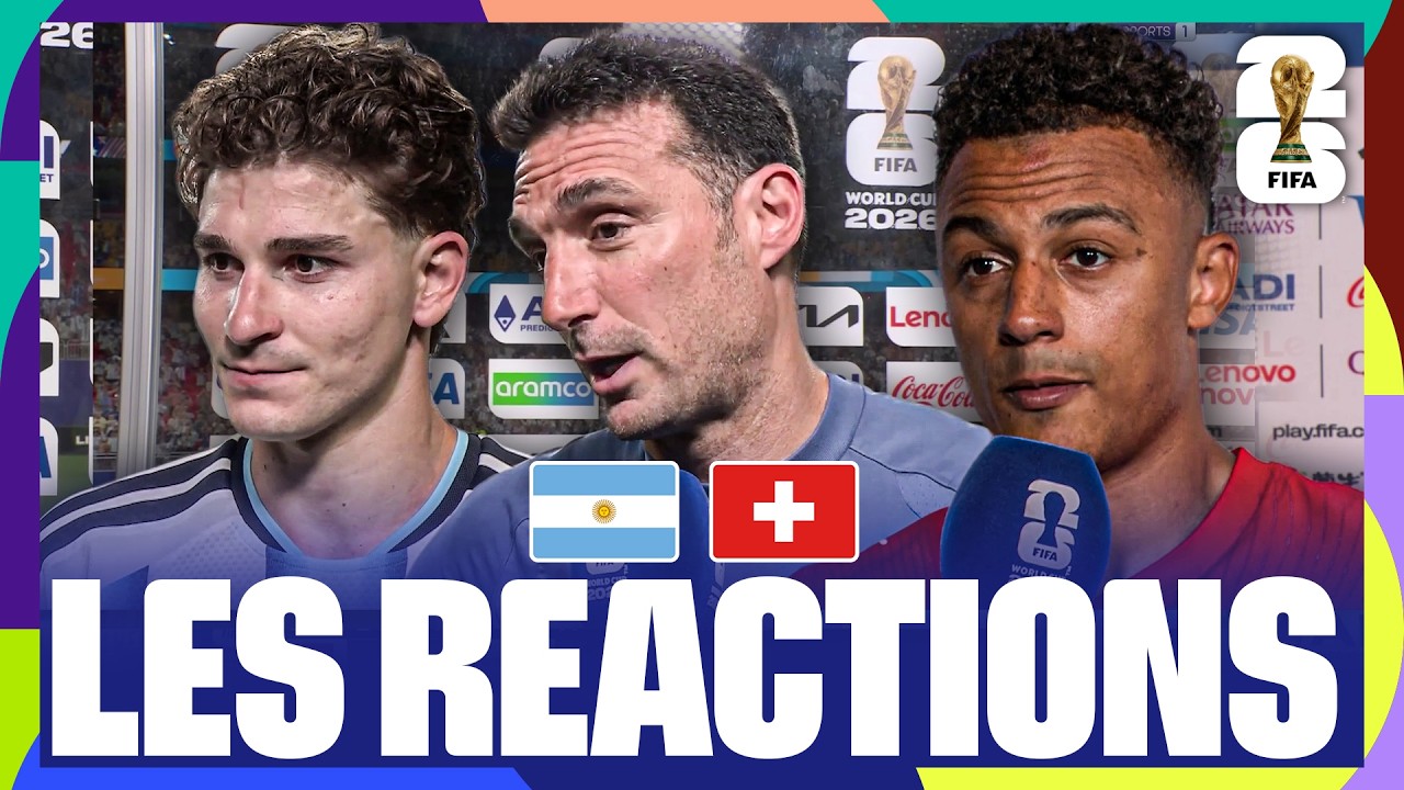 SOULAGEMENT, JOIE et TRISTESSE... Toutes les RÉACTIONS après ARGENTINE - SUISSE