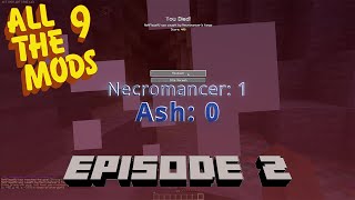 Getting the basics set up | Episode 2 of Minecraft ATM9 Full Completion run