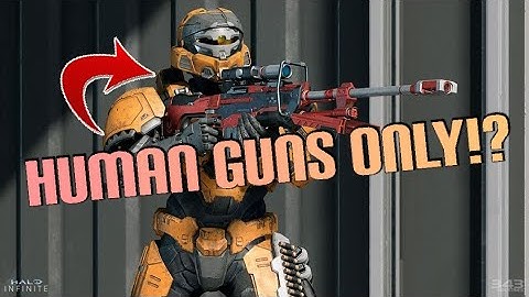 Using ONLY UNSC GUNS In Halo Infinite Fiesta - UNSC Weapons Only Challenge