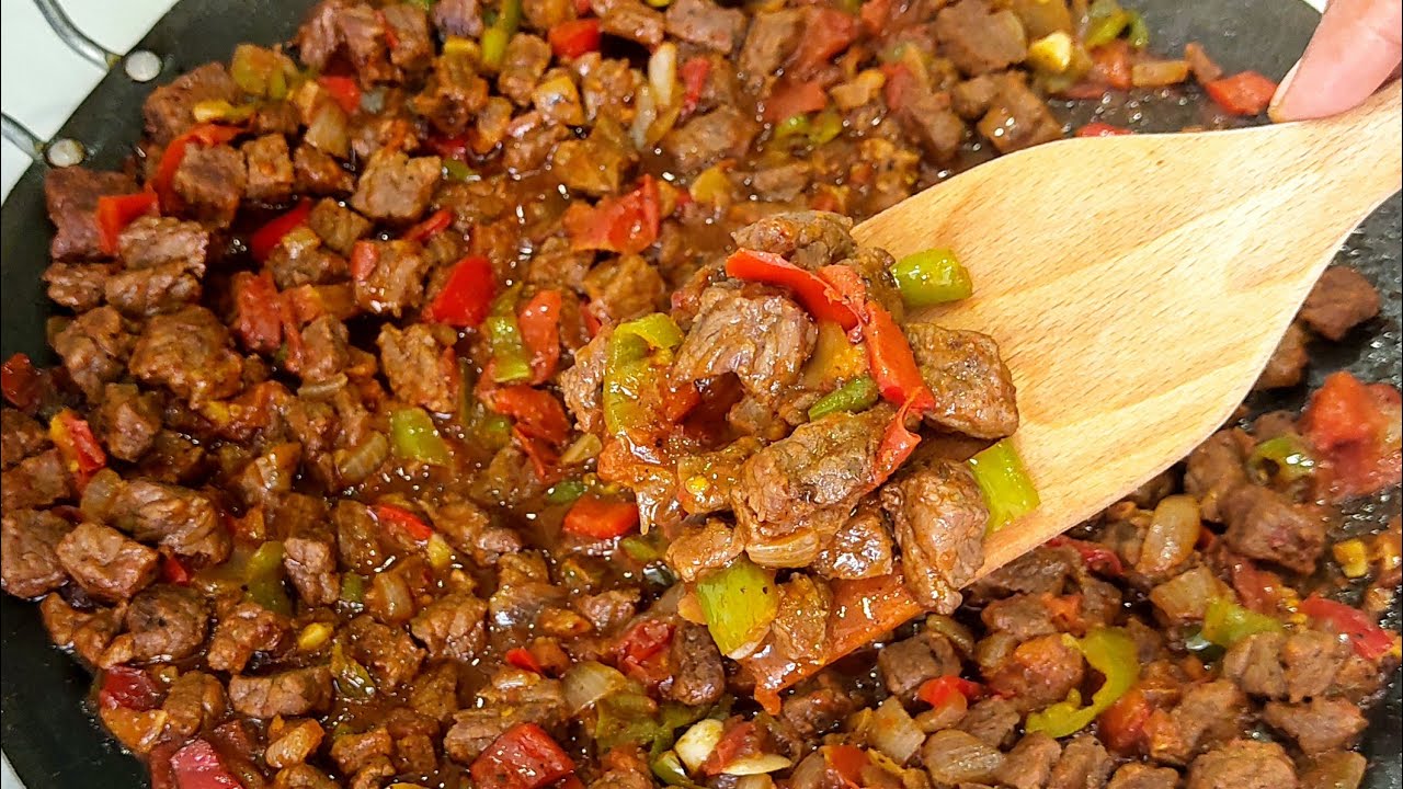 ➡️SAC KAVURMA TARİFİ‼️YUMUŞACIK LOKUM GİBİ PİŞEN SAC KAVURMA TARİFİ💯 #ASMR #SACKAVURMA