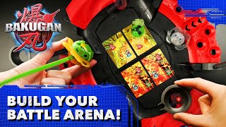 Unboxing The New Bakugan Battle Arena! Bakugan BRAWL!