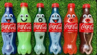 Colorful Coca Cola ASMR Bottle Magic Kids Sound Effects Satisfying Liquid Sounds 🌈