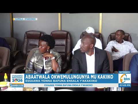 Waliwo Abeesimbyewo Abaggyiddwa Mu Lwokaano Akakiiko Kagamba Baasunsulwa Mu Bukyamu