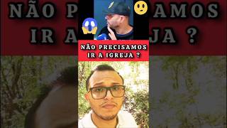 😱 A BÍBLIA FALA SOBRE IR A IGREJA? 😮 #biblia #bibliasagrada #igreja #reactionvideo #evangelho #short