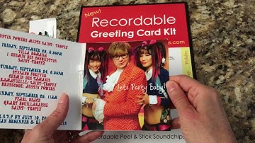 DIY RECORDABLE GREETING Cards by Sound Expressions LLC