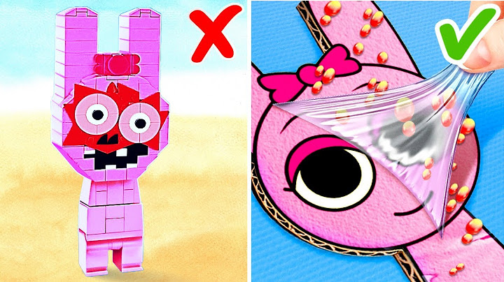 LEGO SPRUNKI vs Paper INCREDIBOX SPRUNKI! *DIY Gamebook & Fun Crafts*